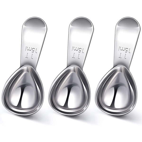 Delman Coffee Scoop Stainless Steel Coffee Scoops Short Handle